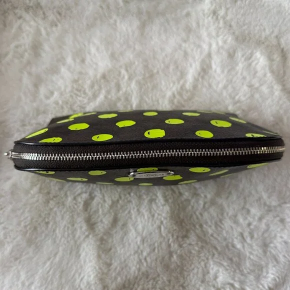 Coach Neon Dots Cosmetic Pouch/ Bag - Picture 12 of 16